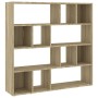 Estantería/divisor de espacios roble Sonoma 105x24x102 cm de vidaXL, Divisores de ambientes - Ref: Foro24-823248, Precio: 84,...