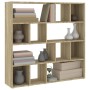 Estantería/divisor de espacios roble Sonoma 105x24x102 cm de vidaXL, Divisores de ambientes - Ref: Foro24-823248, Precio: 84,...