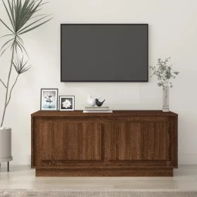 Oak brown plywood coffee table 102x50x44 cm by vidaXL, Coffee table - Ref: Foro24-819883, Price: 76,13 €, Discount: %