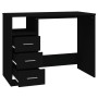 Escritorio cajones madera contrachapada negro 102x50x76 cm de vidaXL, Escritorios - Ref: Foro24-823033, Precio: 87,91 €, Desc...