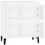 Aparador de madera contrachapada blanco 60x35x70 cm de vidaXL, Aparadores - Ref: Foro24-821164, Precio: 58,03 €, Descuento: %