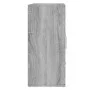 Aparador de madera contrachapada gris Sonoma 91x29,5x65 cm de vidaXL, Aparadores - Ref: Foro24-823348, Precio: 97,82 €, Descu...