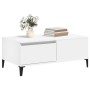 Mesa de centro madera contrachapada blanco 90x50x36,5 cm de vidaXL, Mesas de centro - Ref: Foro24-821116, Precio: 67,14 €, De...