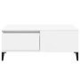 Mesa de centro madera contrachapada blanco 90x50x36,5 cm de vidaXL, Mesas de centro - Ref: Foro24-821116, Precio: 67,14 €, De...
