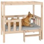 Cama para perros madera maciza de pino 95,5x73,5x90 cm en Camas para perros | Comprar online en Foru.es