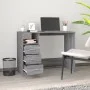 Escritorio con cajones contrachapada gris Sonoma 102x50x76 cm de vidaXL, Escritorios - Ref: Foro24-823038, Precio: 92,98 €, D...