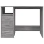 Escritorio con cajones contrachapada gris Sonoma 102x50x76 cm de vidaXL, Escritorios - Ref: Foro24-823038, Precio: 92,98 €, D...