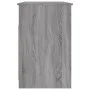 Escritorio con cajones contrachapada gris Sonoma 102x50x76 cm de vidaXL, Escritorios - Ref: Foro24-823038, Precio: 92,98 €, D...