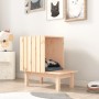 Casa para gatos de madera maciza de pino 60x36x60 cm en Mobiliario para gatos | Comprar online en Foru.es