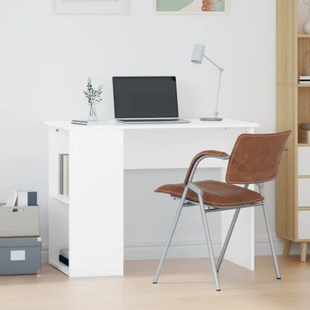 Escritorio de madera contrachapada blanco 100x55x75 cm de vidaXL, Escritorios - Ref: Foro24-823024, Precio: 68,72 €, Descuent...