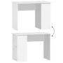 Escritorio de madera contrachapada blanco 100x55x75 cm de vidaXL, Escritorios - Ref: Foro24-823024, Precio: 68,72 €, Descuent...