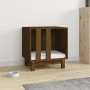 Cama para perros madera maciza pino marrón miel 50x40x52 cm en Casetas para perros | Comprar online en Foru.es