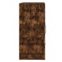 Aparador madera contrachapada roble ahumado 91x29,5x65 cm de vidaXL, Aparadores - Ref: Foro24-823347, Precio: 82,67 €, Descue...