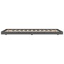Estructura de cama madera maciza de pino gris 90x200 cm de vidaXL, Camas y somieres - Ref: Foro24-823496, Precio: 97,05 €, De...