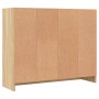 Aparador de madera de ingeniería color roble Sonoma 91x28x75 cm de vidaXL, Aparadores - Ref: Foro24-823011, Precio: 104,62 €,...