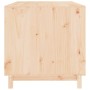 Caseta para perros madera maciza de pino 100x70x72 cm en Casetas para perros | Comprar online en Foru.es
