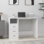 Escritorio cajones madera contrachapada blanco 102x50x76 cm de vidaXL, Escritorios - Ref: Foro24-823032, Precio: 86,68 €, Des...