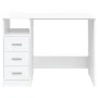 Escritorio cajones madera contrachapada blanco 102x50x76 cm de vidaXL, Escritorios - Ref: Foro24-823032, Precio: 86,68 €, Des...