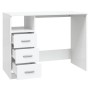 Escritorio cajones madera contrachapada blanco 102x50x76 cm de vidaXL, Escritorios - Ref: Foro24-823032, Precio: 86,54 €, Des...