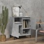 Aparador de madera contrachapada gris hormigón 60x35x70 cm de vidaXL, Aparadores - Ref: Foro24-821152, Precio: 75,27 €, Descu...