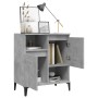 Aparador de madera contrachapada gris hormigón 60x35x70 cm de vidaXL, Aparadores - Ref: Foro24-821152, Precio: 75,27 €, Descu...