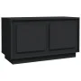 Mueble para TV madera contrachapada negro 80x35x45 cm de vidaXL, Muebles TV - Ref: Foro24-819853, Precio: 56,51 €, Descuento: %