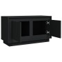 Mueble para TV madera contrachapada negro 80x35x45 cm de vidaXL, Muebles TV - Ref: Foro24-819853, Precio: 58,00 €, Descuento: %