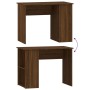 Escritorio de madera contrachapada marrón roble 100x55x75 cm de vidaXL, Escritorios - Ref: Foro24-823031, Precio: 73,60 €, De...