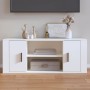 Mueble para TV madera contrachapada blanco 100x35x40 cm en Muebles TV | Comprar online en Foru.es