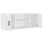 Mueble para TV madera contrachapada blanco 100x35x40 cm en Muebles TV | Comprar online en Foru.es