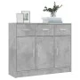 Aparador madera de ingeniería gris hormigón 91x28x75 cm de vidaXL, Aparadores - Ref: Foro24-823012, Precio: 99,78 €, Descuent...