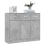 Aparador madera de ingeniería gris hormigón 91x28x75 cm de vidaXL, Aparadores - Ref: Foro24-823012, Precio: 102,69 €, Descuen...