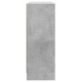 Aparador madera de ingeniería gris hormigón 91x28x75 cm de vidaXL, Aparadores - Ref: Foro24-823012, Precio: 102,69 €, Descuen...