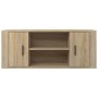 Mueble para TV madera contrachapada color roble 100x35x40 cm en Muebles TV | Comprar online en Foru.es