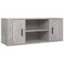 Mueble para TV contrachapada gris hormigón 100x35x40 cm en Muebles TV | Comprar online en Foru.es