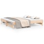 Sofá cama extraíble madera maciza de pino 2x(90x190) cm de vidaXL, Camas y somieres - Ref: Foro24-823389, Precio: 154,19 €, D...
