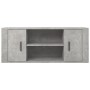 Mueble para TV contrachapada gris hormigón 100x35x40 cm en Muebles TV | Comprar online en Foru.es