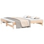 Sofá cama extraíble madera maciza de pino 2x(90x190) cm de vidaXL, Camas y somieres - Ref: Foro24-823389, Precio: 154,19 €, D...