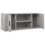 Mueble para TV contrachapada gris hormigón 100x35x40 cm en Muebles TV | Comprar online en Foru.es