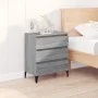 Sonoma Sideboard aus grauem Sperrholz 60x35x70 cm von vidaXL, Sideboards - Ref: Foro24-823054, Preis: 60,73 €, Rabatt: %