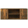Mueble para TV madera contrachapada roble ahumado 100x35x40 cm en Muebles TV | Comprar online en Foru.es