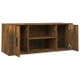Mueble para TV madera contrachapada roble ahumado 100x35x40 cm en Muebles TV | Comprar online en Foru.es