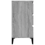 Sonoma Sideboard aus grauem Sperrholz 60x35x70 cm von vidaXL, Sideboards - Ref: Foro24-823054, Preis: 60,73 €, Rabatt: %