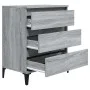 Sonoma Sideboard aus grauem Sperrholz 60x35x70 cm von vidaXL, Sideboards - Ref: Foro24-823054, Preis: 60,73 €, Rabatt: %
