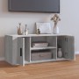 Mueble de TV madera contrachapada gris Sonoma 100x35x40 cm en Muebles TV | Comprar online en Foru.es