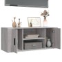 Mueble de TV madera contrachapada gris Sonoma 100x35x40 cm en Muebles TV | Comprar online en Foru.es