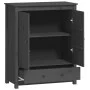 Aparador alto de madera maciza de pino gris 83x41,5x100 cm de vidaXL, Aparadores - Ref: Foro24-823516, Precio: 164,18 €, Desc...