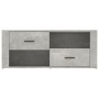 Mueble para TV contrachapada gris hormigón 100x35x40 cm en Muebles TV | Comprar online en Foru.es