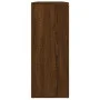 Aparador madera contrachapada roble marrón 91x29,5x75 cm de vidaXL, Aparadores - Ref: Foro24-823276, Precio: 94,33 €, Descuen...