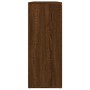 Aparador madera contrachapada roble marrón 91x29,5x75 cm de vidaXL, Aparadores - Ref: Foro24-823276, Precio: 97,72 €, Descuen...